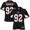 Image of Dennis Gardeck Arizona Cardinals Pro Line Women's Player Jersey – Black 2018/2019