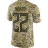 Image of Derrick Henry Tennessee Titans Salute to Service Limited Jersey – Camo 2018/2019