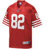 Image of John Taylor San Francisco 49ers Pro Line Retired Player Jersey – Scarlet 2018/2019