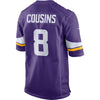 Image of Kirk Cousins Minnesota Vikings Game Jersey – Purple 2018/2019