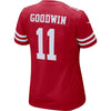 Image of Marquise Goodwin San Francisco 49ers Women's Game Jersey – Scarlet 2018/2019