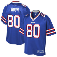 Jason Croom Buffalo Bills Pro Line Player Jersey – Royal 2018/2019