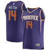 Image of De'Anthony Melton Phoenix Suns Branded Fast Break Jersey - Icon Edition - Purple