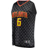 Image of Omari Spellman Atlanta Hawks Branded Fast Break Jersey - Icon Edition - Black