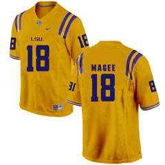 LSU Terrence Magee 18 Gold Jersey 2018 - 2019