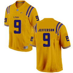 LSU Rickey Jefferson 9 Gold Jersey 2018 - 2019