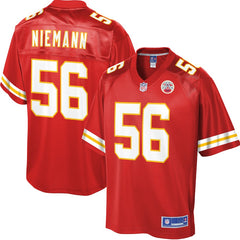 Ben Niemann Kansas City Chiefs NFL Pro Line Player Jersey  Red