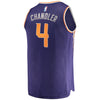 Image of Tyson Chandler Phoenix Suns Branded Fast Break Player Jersey - Icon Edition – Purple