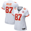 Image of Travis Kelce Kansas City Chiefs Women's Player Game Jersey  White