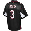 Image of Josh Rosen Arizona Cardinals Pro Line Player Jersey – Black 2018/2019