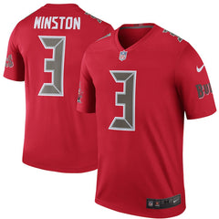 Jameis Winston Tampa Bay Buccaneers Color Rush Legend Jersey - Red 2018/2019