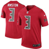 Image of Jameis Winston Tampa Bay Buccaneers Color Rush Legend Jersey - Red 2018/2019