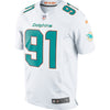 Image of Cameron Wake Miami Dolphins Elite Jersey - White 2018/2019