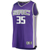 Image of Marvin Bagley III Sacramento Kings Branded 2018 NBA Draft First Round Pick Fast Break Jersey Purple – Icon Edition