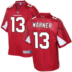 Kurt Warner Arizona Cardinals Pro Line Retired Player Jersey - Red 2018/2019