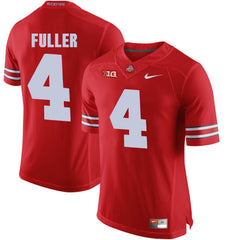 Ohio State Jordan Fuller 4 Scarlet Jersey 2018 - 2019