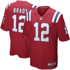 Tom Brady New England Patriots Game Jersey - Red 2018/2019
