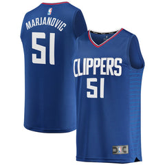 Boban Marjanovic LA Clippers Branded Fast Break Player Jersey Royal - Icon Edition