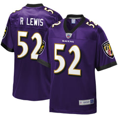 Ray Lewis Baltimore Ravens Pro Line Retired Player Jersey – Purple 2018/2019