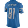 Image of Calvin Johnson Detroit Lions Retired Player Vapor Untouchable Limited Throwback Jersey - Blue