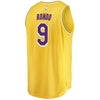 Image of Rajon Rondo Los Angeles Lakers Branded Fast Break Jersey - Icon Edition - Gold