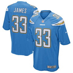 Derwin James Los Angeles Chargers Game Jersey  Powder Blue