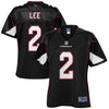 Image of Andy Lee Arizona Cardinals Pro Line Women's Player Jersey – Black 2018/2019