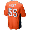 Image of Bradley Chubb Denver Broncos 2018 NFL Draft First Round Pick Game Jersey  Orange