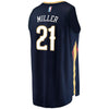 Image of Darius Miller New Orleans Pelicans Branded Fast Break Player Jersey - Icon Edition – Navy