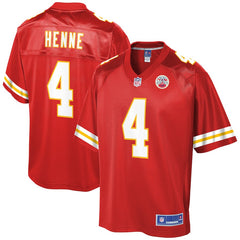 Chad Henne Kansas City Chiefs NFL Pro Line Team Color Player Jersey  Red