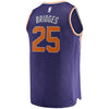 Image of Mikal Bridges Phoenix Suns Branded Fast Break Jersey - Icon Edition - Purple