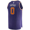 Image of Darrell Arthur Phoenix Suns Branded Fast Break Jersey - Icon Edition - Purple