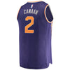 Image of Isaiah Canaan Phoenix Suns Branded Fast Break Player Jersey - Icon Edition – Purple