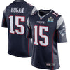 Image of Chris Hogan New England Patriots Navy Super Bowl LII Bound Game Jersey 2019