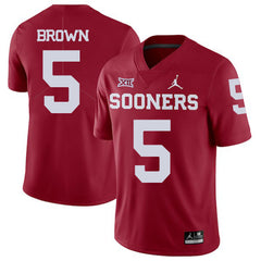 Marquise Brown 5 Red Oklahoma Sooners Jersey 2018 - 2019