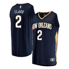 Ian Clark New Orleans Pelicans Branded Fast Break Player Jersey - Icon Edition – Navy