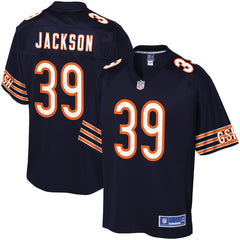 Eddie Jackson Chicago Bears Pro Line Player Jersey - Navy 2018/2019