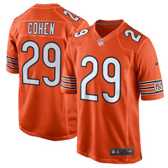 Tarik Cohen Chicago Bears Game Jersey – Orange 2018/2019