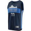 Image of Luka Doncic Dallas Mavericks Branded Fast Break Alternate Jersey – Navy