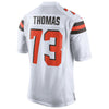 Image of Joe Thomas Cleveland Browns Game Jersey - White 2018/2019