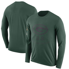 Green Bay Packers Green Salute to Service Sideline Legend Performance 2018/2019