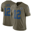 Image of Andrew Luck Indianapolis Colts Salute To Service Limited Jersey - Olive