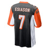 Image of Boomer Esiason Cincinnati Bengals 50th Anniversary Retired Player Game Jersey - Black 2018/2019