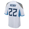 Image of Derrick Henry Tennessee Titans New Game Jersey – White 2018/2019