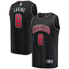 Image of Zach LaVine Chicago Bulls Branded Fast Break Jersey Black - Statement Edition