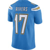 Image of Philip Rivers Los Angeles Chargers Vapor Untouchable Limited Jersey - Powder Blue