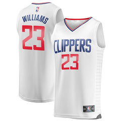 Lou Williams LA Clippers Branded Fast Break Jersey White - Association Edition