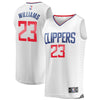 Image of Lou Williams LA Clippers Branded Fast Break Jersey White - Association Edition