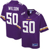 Image of Eric Wilson Minnesota Vikings Pro Line Team Color Player Jersey – Purple 2018/2019