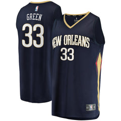 Garlon Green New Orleans Pelicans Branded Fast Break Jersey - Icon Edition - Navy